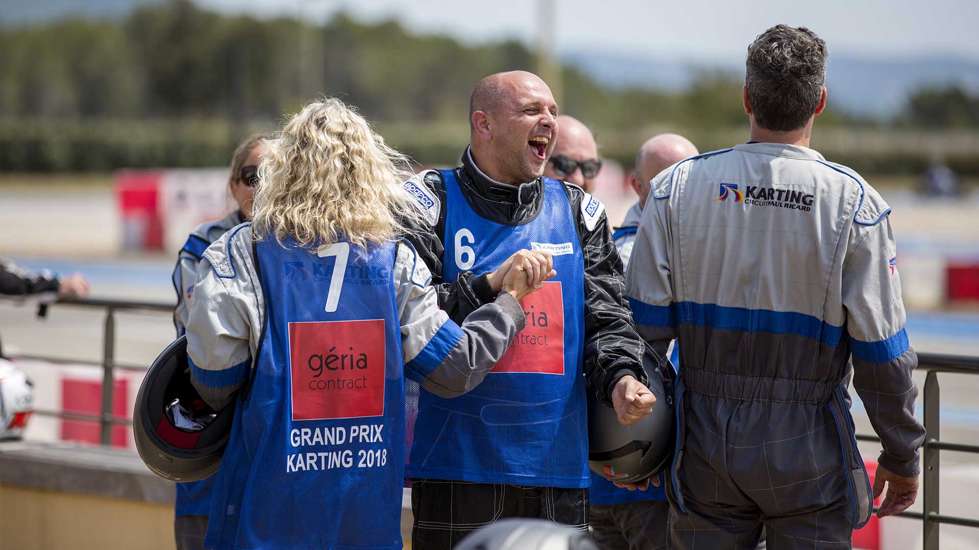 challenge karting esprit d'équipe