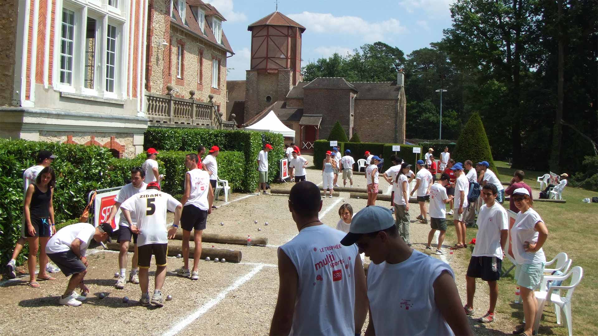 Challenge multi-sports entreprise pétanque